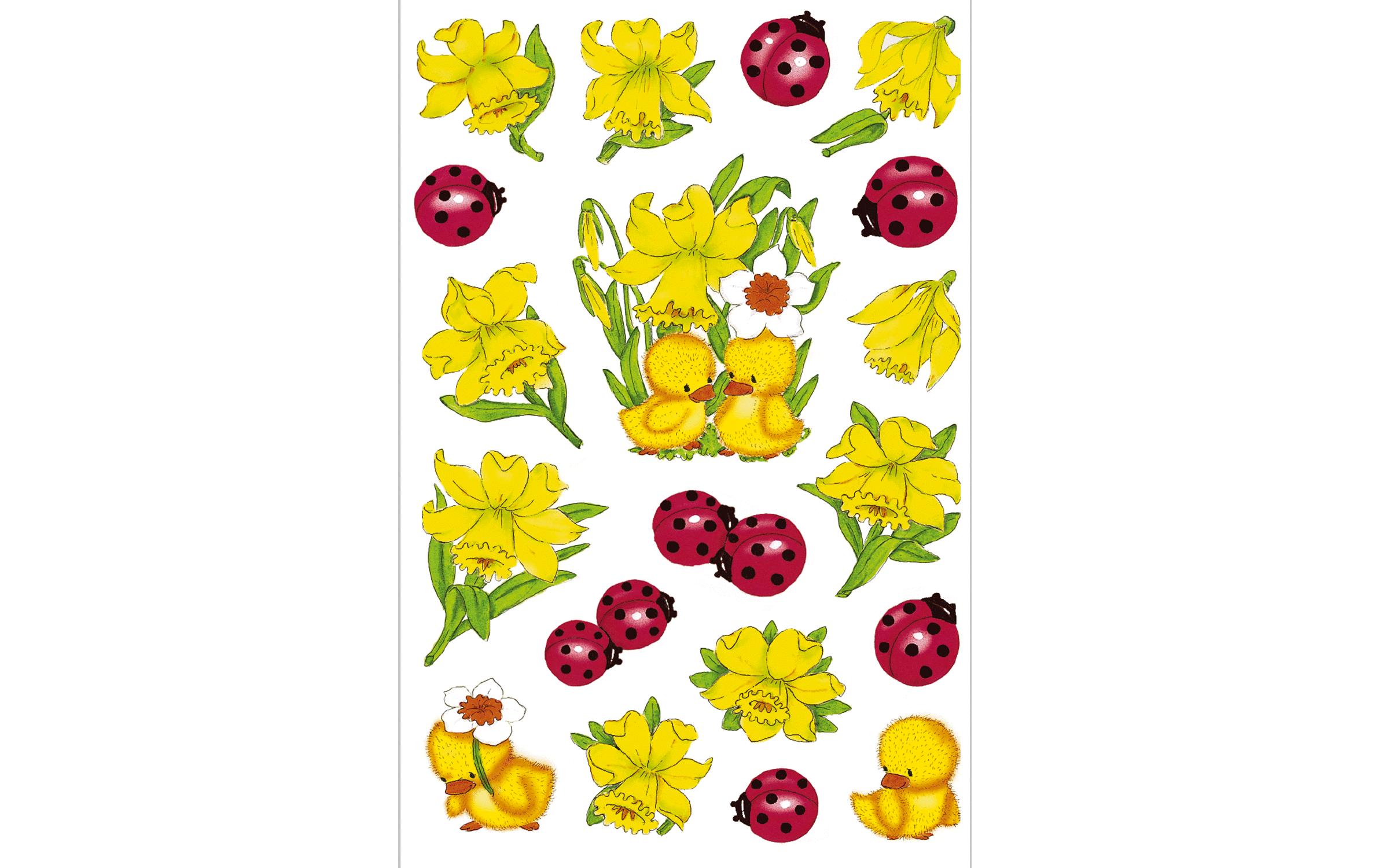 Herma Stickers Sticker 57 Stück, Ostern, Mehrfarbig