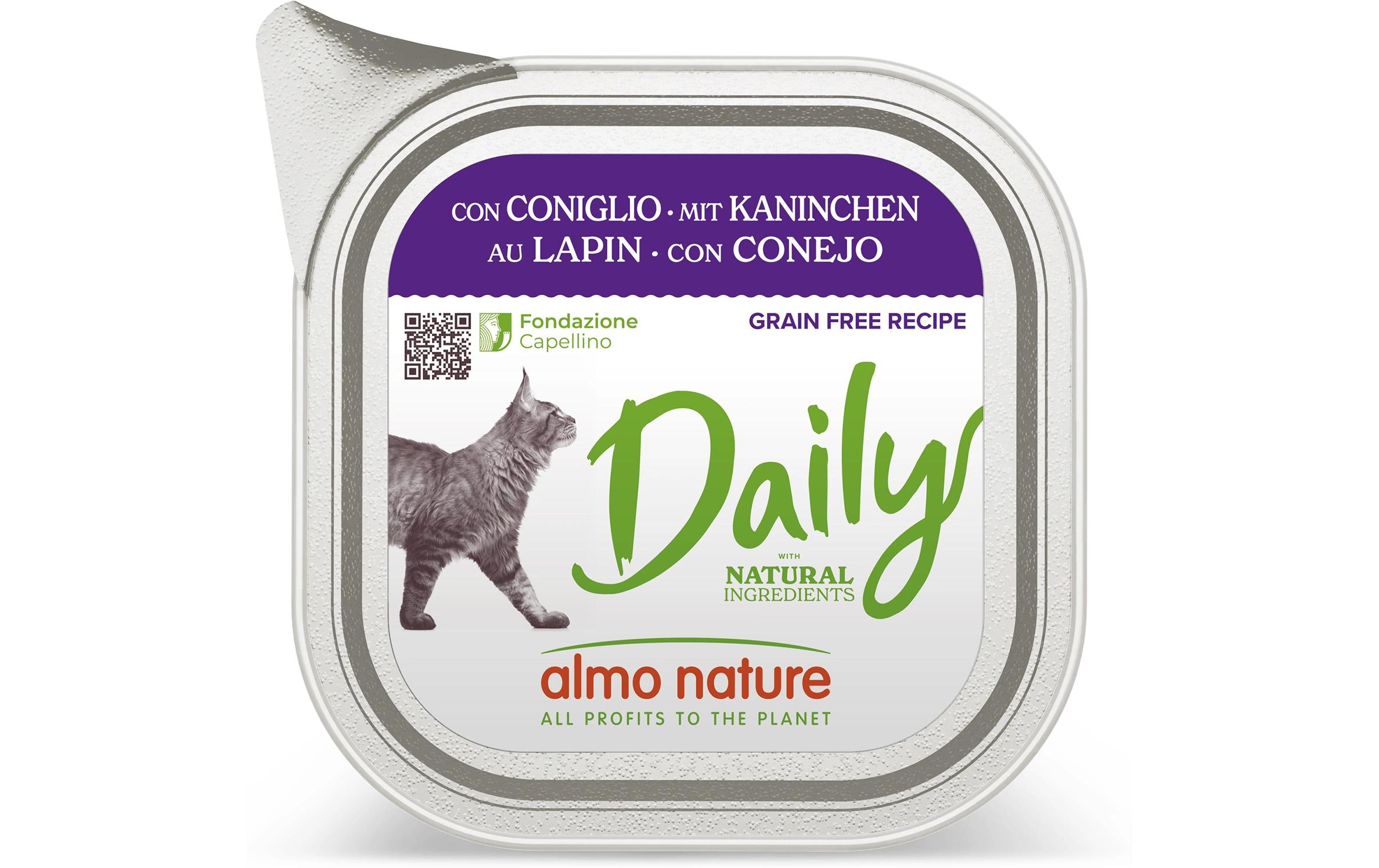 Almo Nature Nassfutter Daily mit Kaninchen 100g
