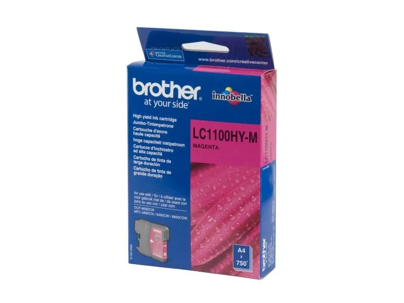 Brother Tinte LC-1100HYM Magenta Brother Tinte LC-1100HYM Magenta