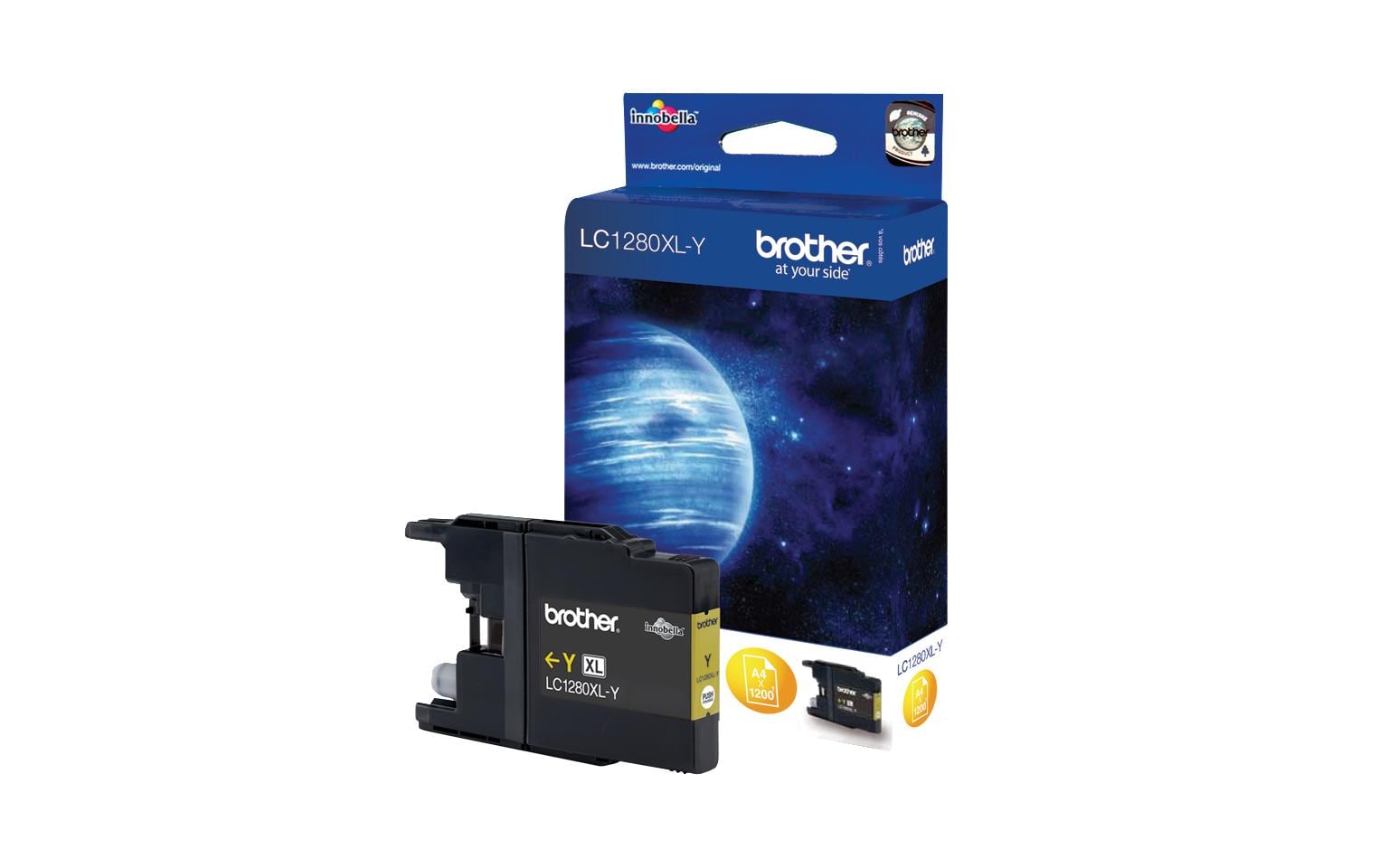 Brother Tinte LC-1280XLY Yellow Brother Tinte LC-1280XLY Yellow