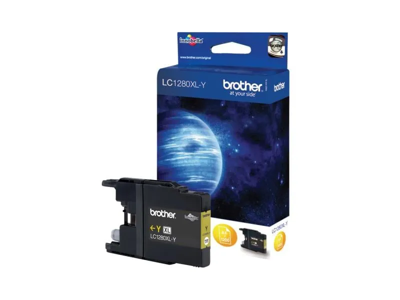 Brother Tinte LC-1280XLY Yellow Brother Tinte LC-1280XLY Yellow