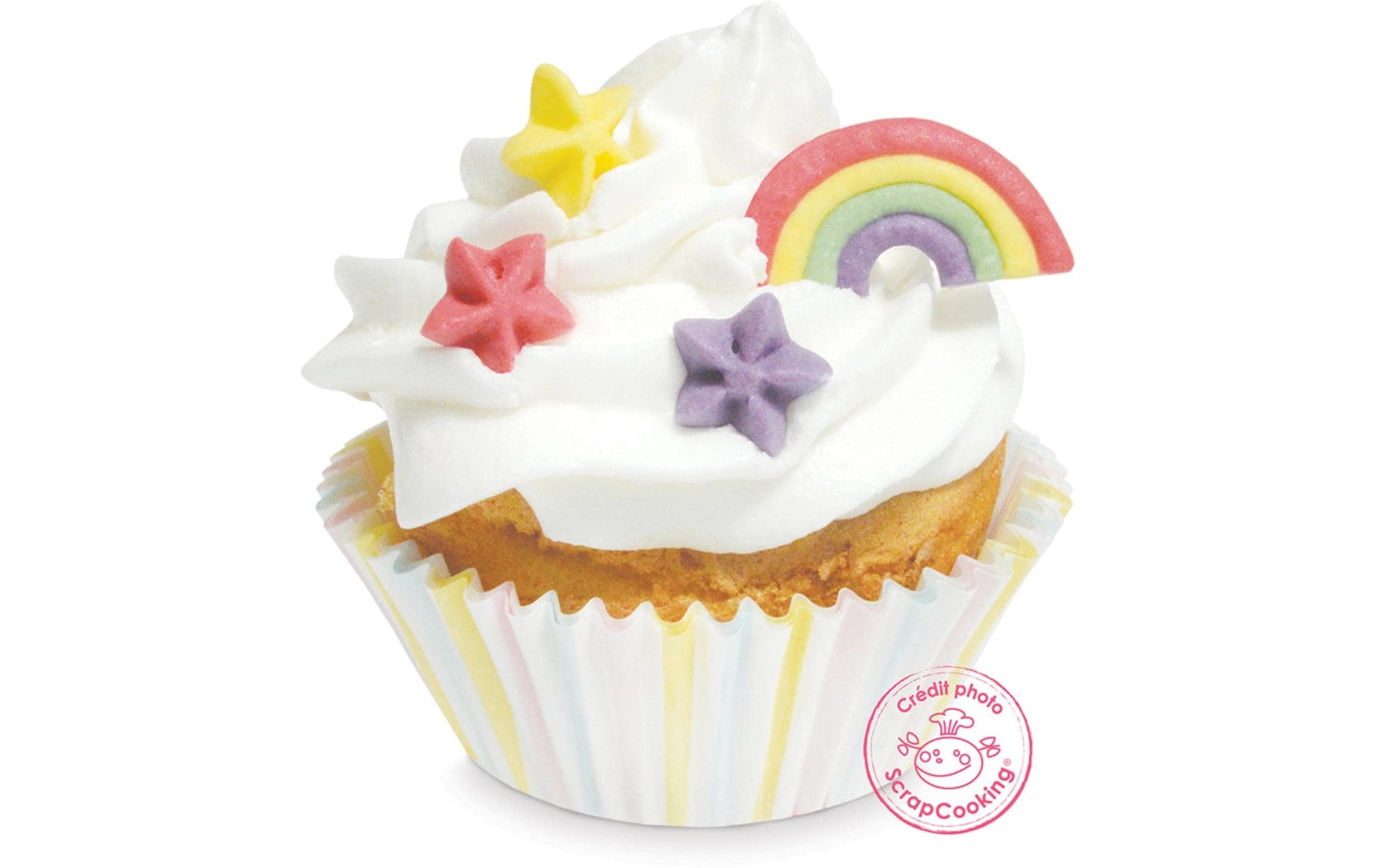 ScrapCooking Zuckerdekore Regenbogen und Sternen 10 Stück ScrapCooking Zuckerdekore Regenbogen und Sternen 10 Stück