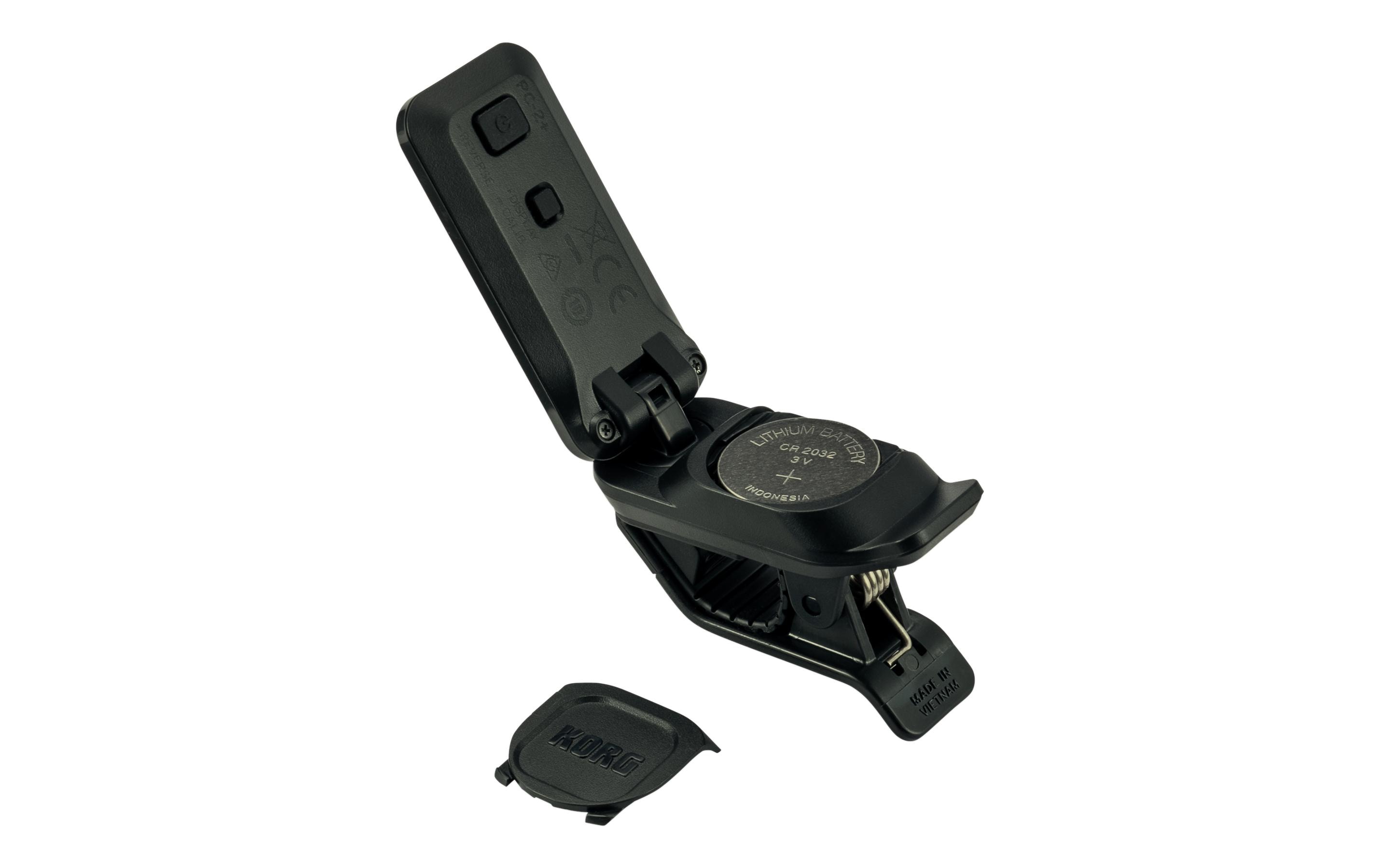 Korg Tuner PC-2+ Clip-On Schwarz Korg Tuner PC-2+ Clip-On Schwarz