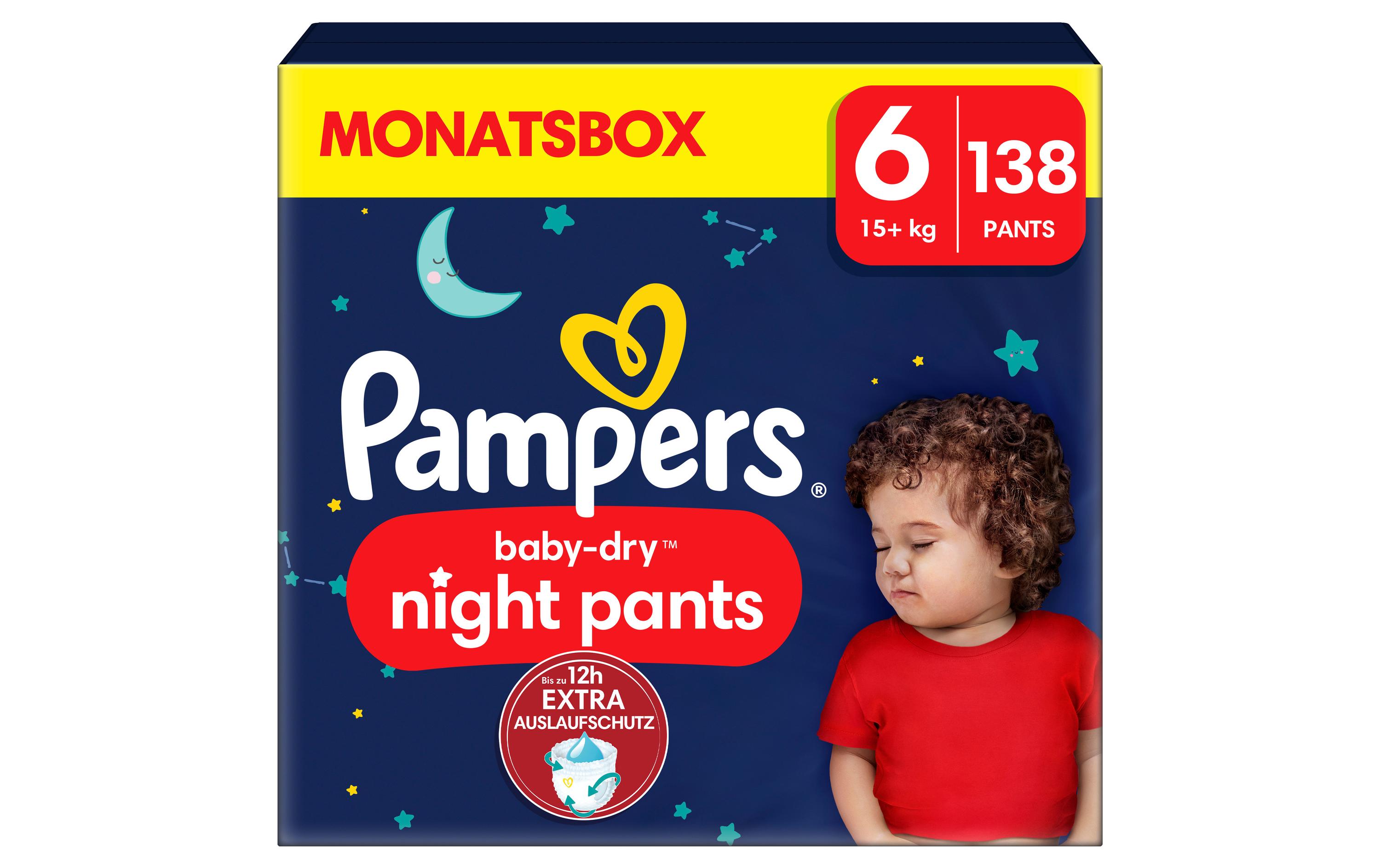 Pampers Nachtwindeln Baby Dry Night Pants Grösse 6