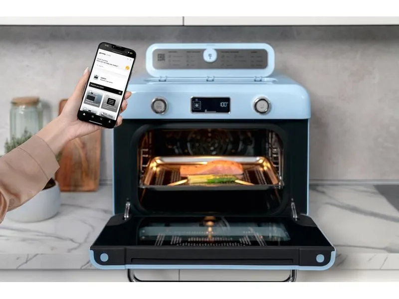 SMEG Backofen COF01PBEU 30 l, Blau