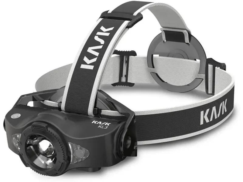 Kask Stirnlampe KL-3 Schwarz/Weiss