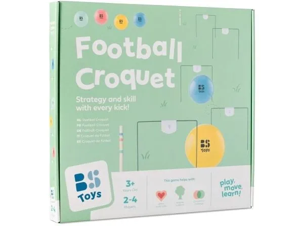 BS Toys Voetbal Croquet Filz Metall Gummi