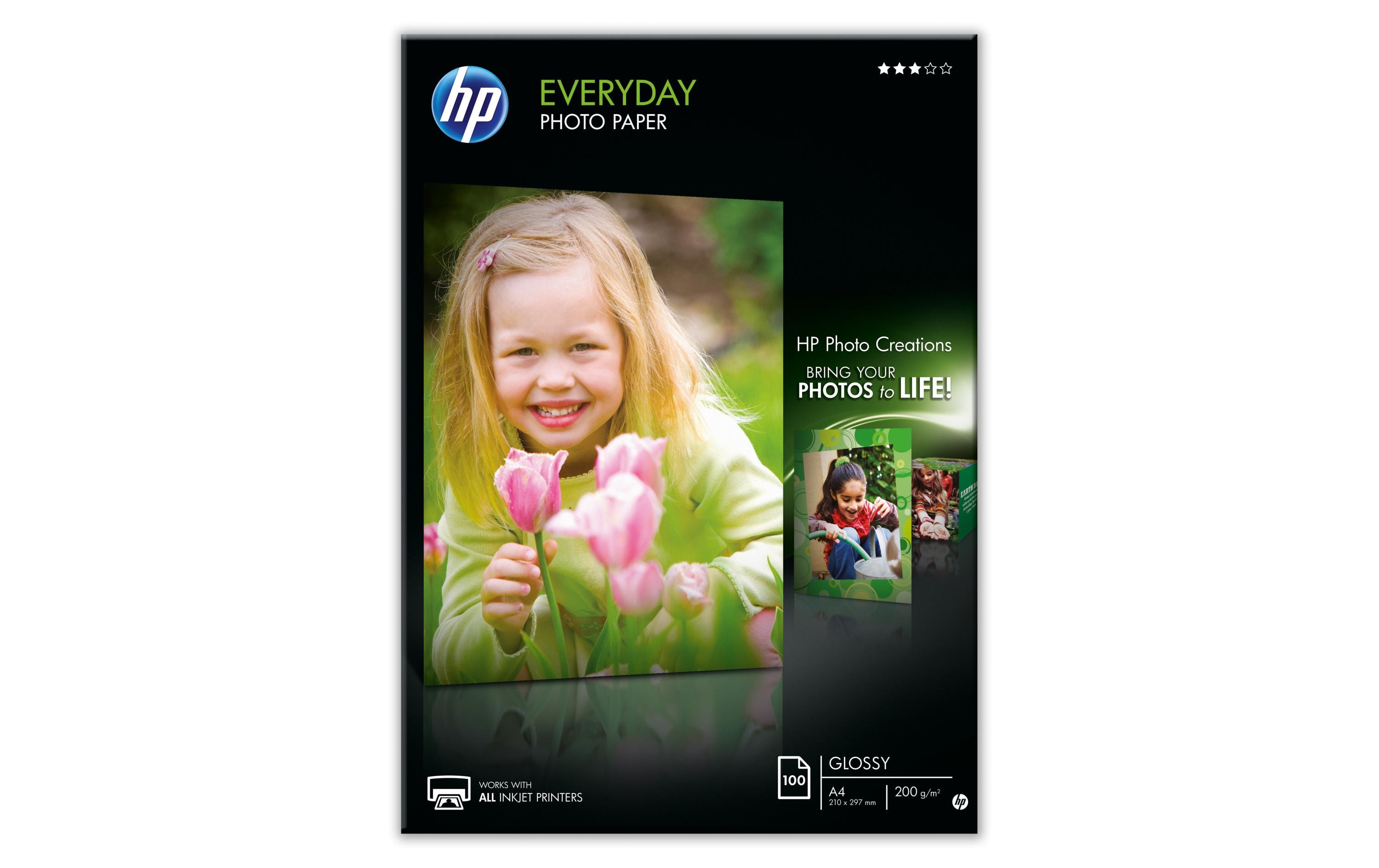 HP Fotopapier A4 200 g/m² 100 Stück HP Fotopapier A4 200 g/m² 100 Stück
