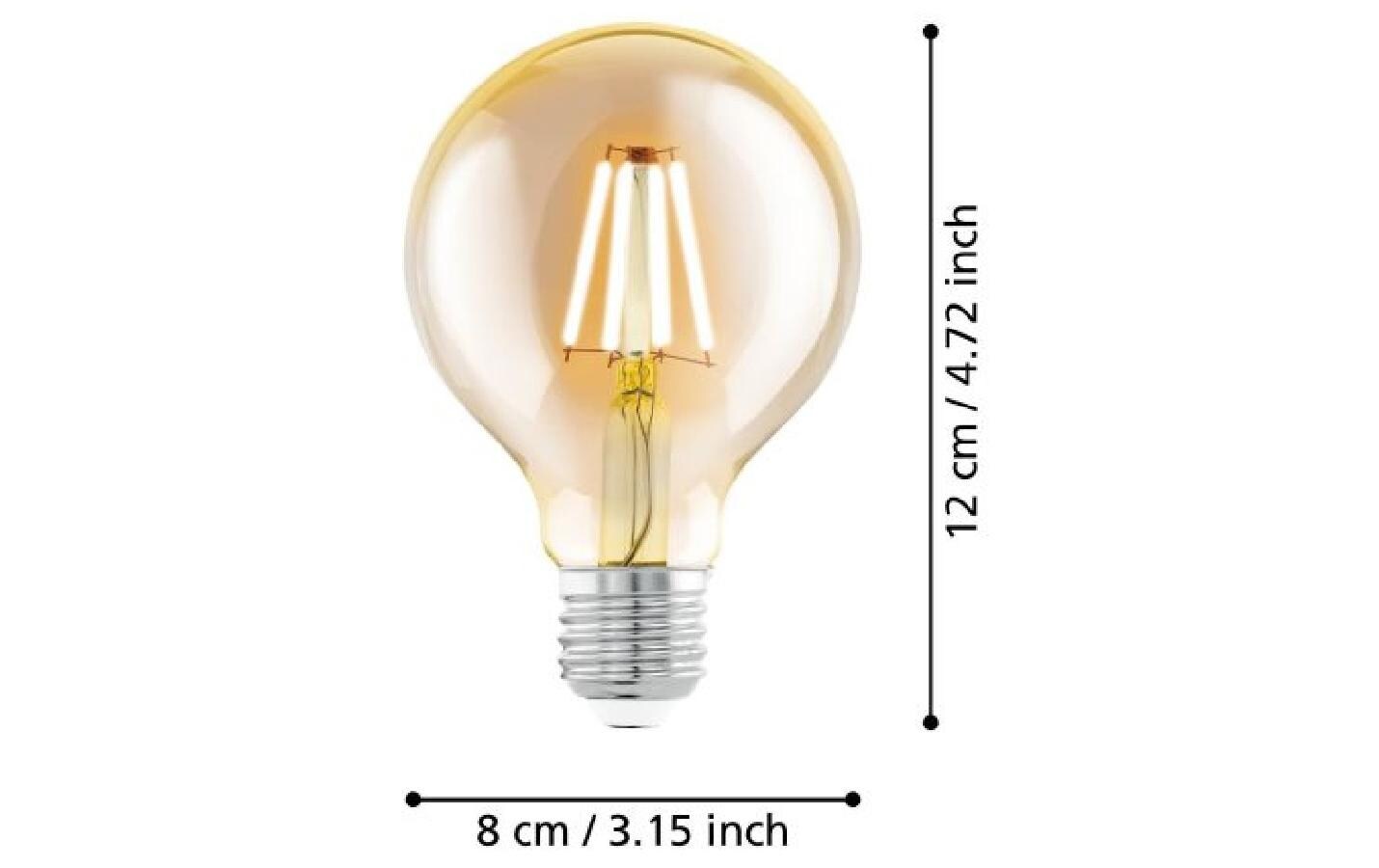 EGLO Leuchten Lampe 4 W E27 Warmweiss EGLO Leuchten Lampe 4 W E27 Warmweiss