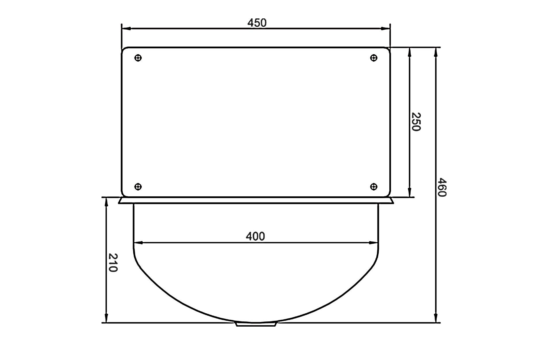 diaqua® Waschbecken Edelstahl