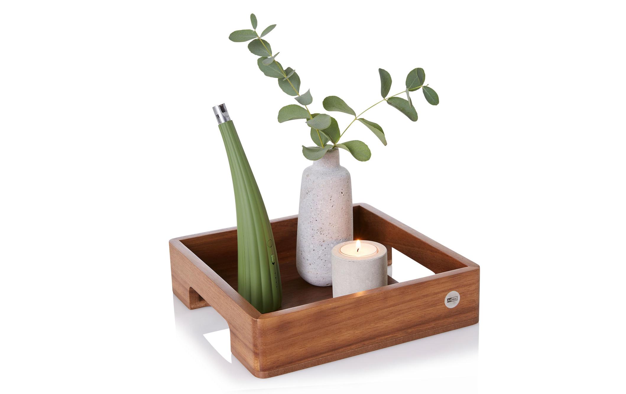 AdHoc Serviertablett Serve Square 25 x 25 cm, Walnuss AdHoc Serviertablett Serve Square 25 x 25 cm, Walnuss