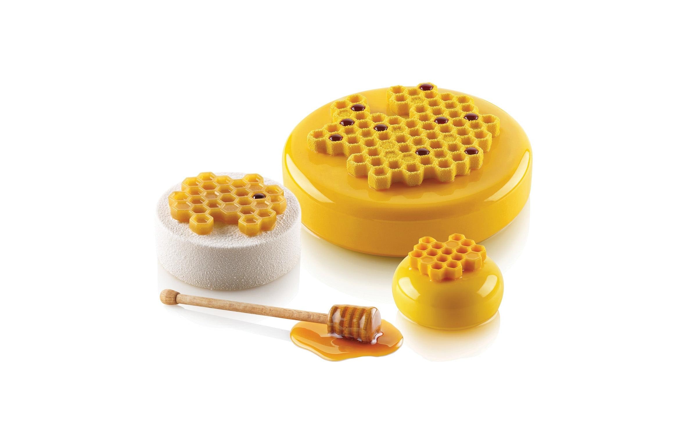 Silikomart Silikonform Honigwabe klein