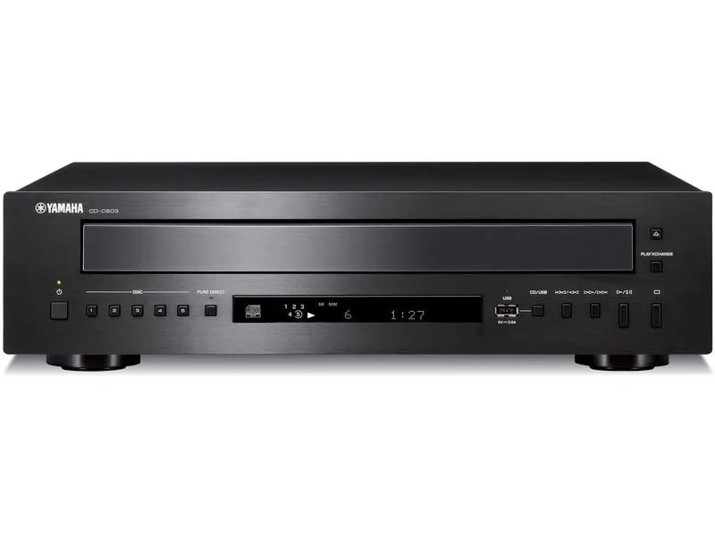Yamaha CD-Wechsler CD-C603 Schwarz Yamaha CD-Wechsler CD-C603 Schwarz