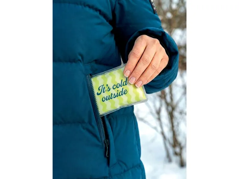 Fisura Hand warmer ITS COLD OUTSIDE PVC Mehrfarbig
