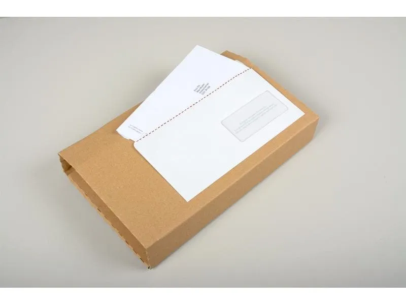 ELCO Dokumententasche aus Papier C5/6 Fenster rechts, 250 Stück ELCO Dokumententasche aus Papier C5/6 Fenster rechts, 250 Stück