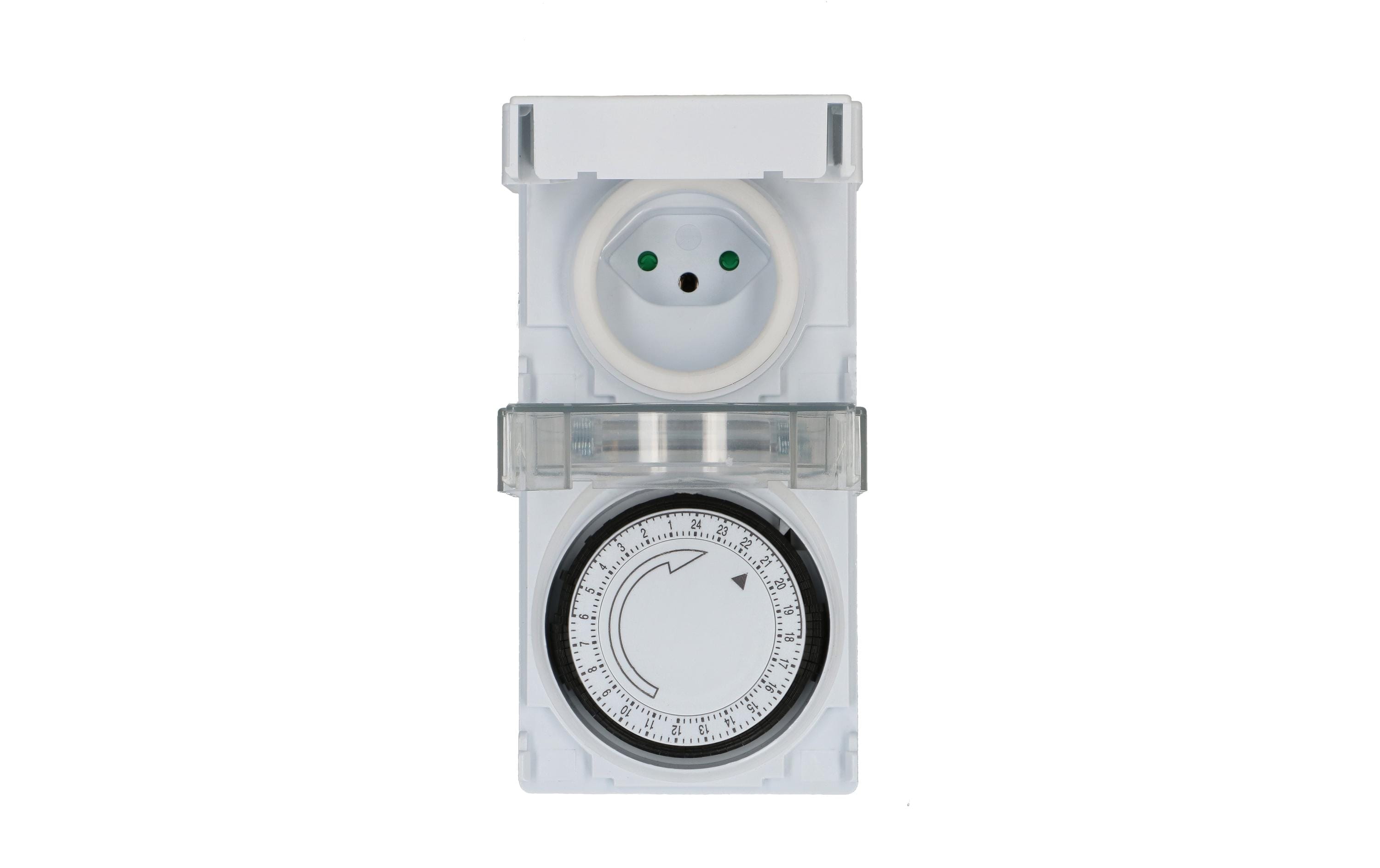 Max Hauri Zeitschaltuhr IP55 24 h Mechanisch