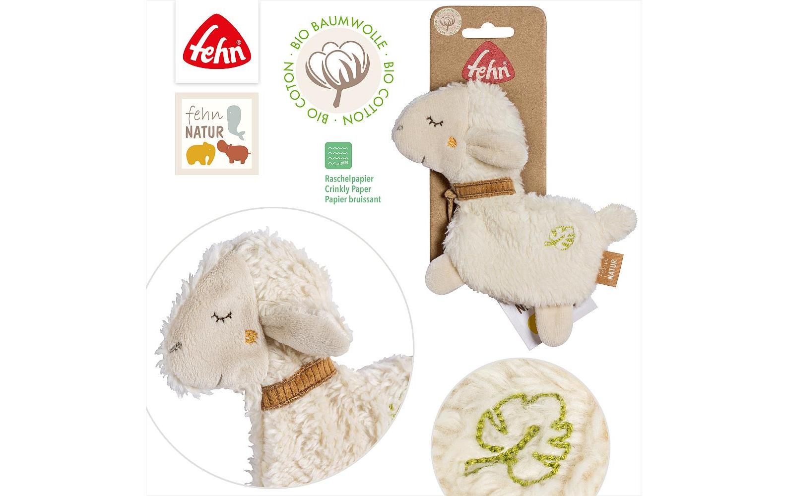 fehn Knister-Schaf Natur