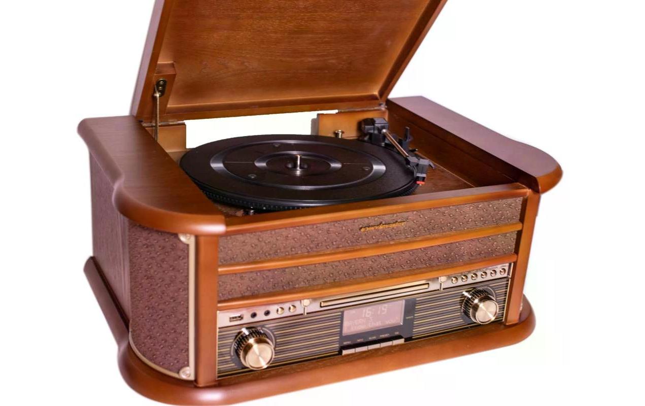 soundmaster Stereoanlage NR565DAB Braun