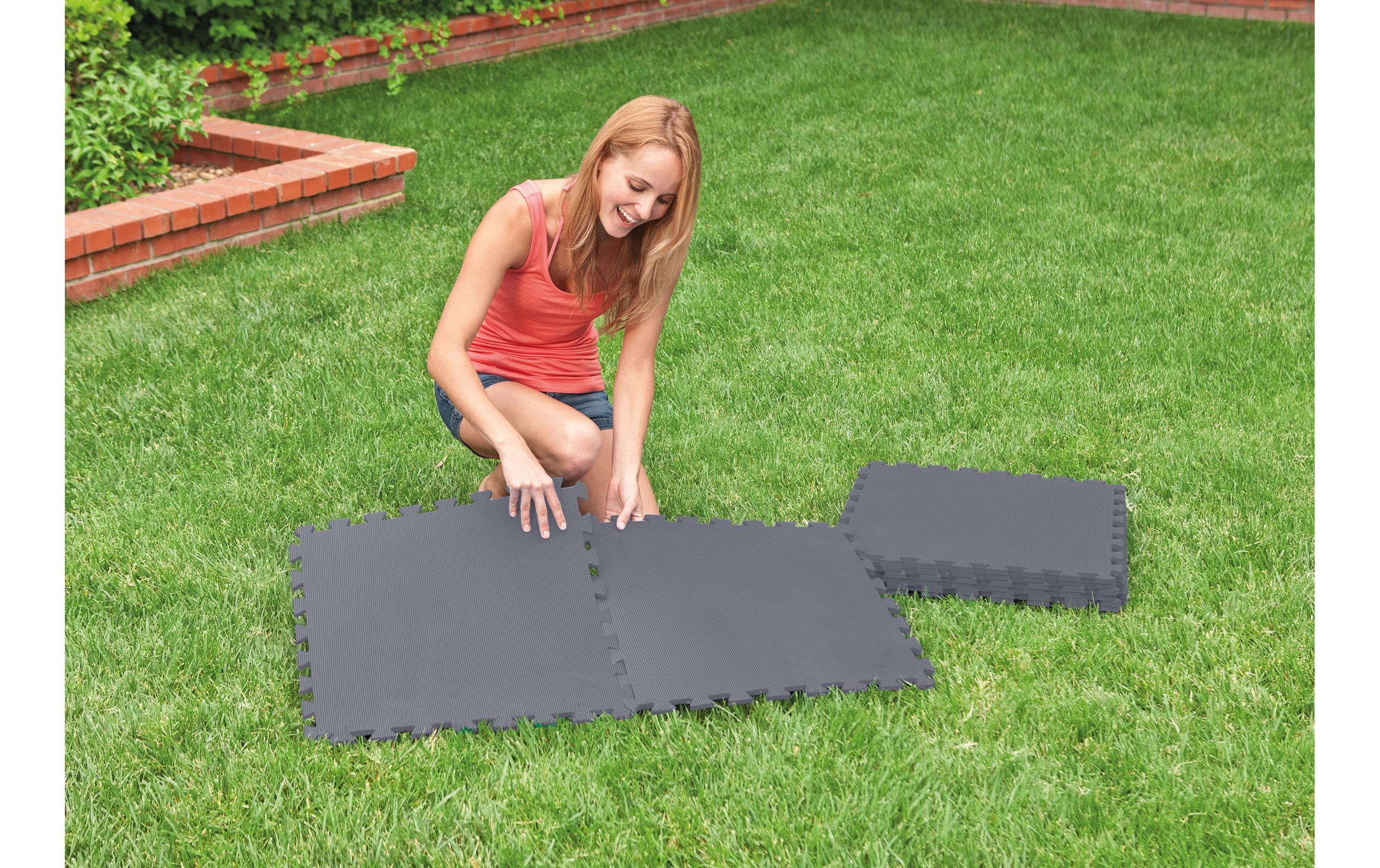 Intex Bodenschutzmatte 50 x 50 x 0.5 cm 8 Stück