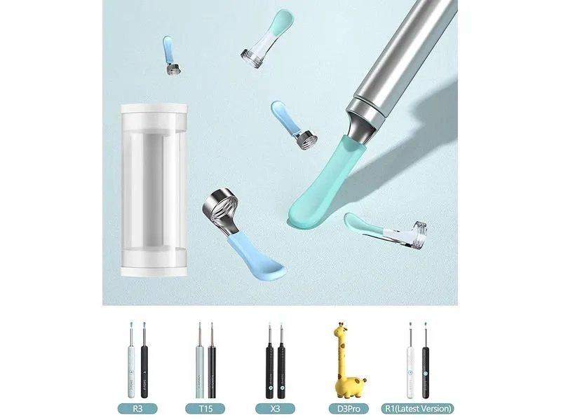 Bebird Ersatzkopf für Smart Ear Cleaner, 9 Stück Bebird Ersatzkopf für Smart Ear Cleaner, 9 Stück
