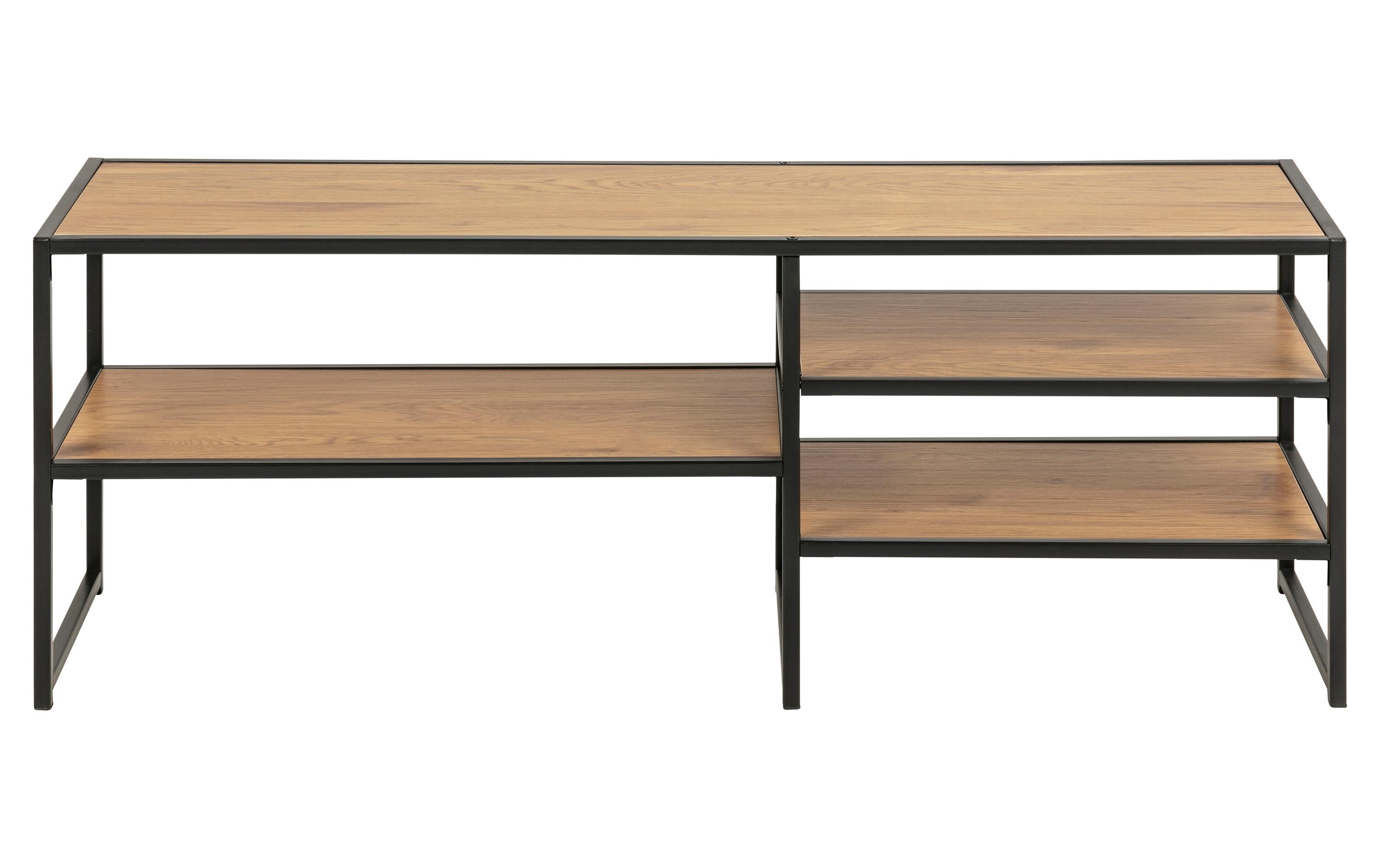 AC Design TV-Möbel Seaford 120 x 33 x 46 cm, Nature/Schwarz AC Design TV-Möbel Seaford 120 x 33 x 46 cm, Nature/Schwarz