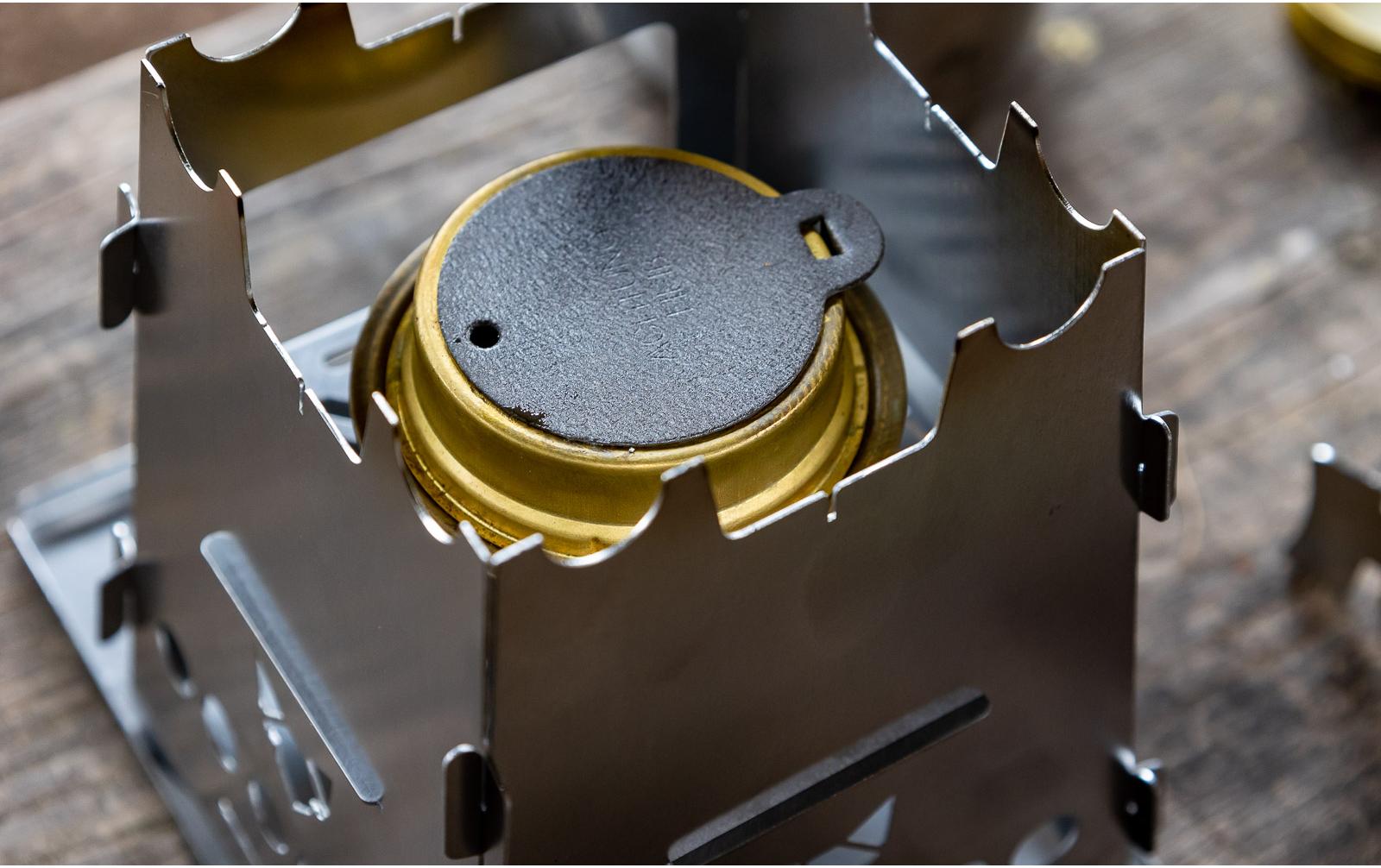 Fennek Grill Campingkocher Hobo Premium, Edelstahl