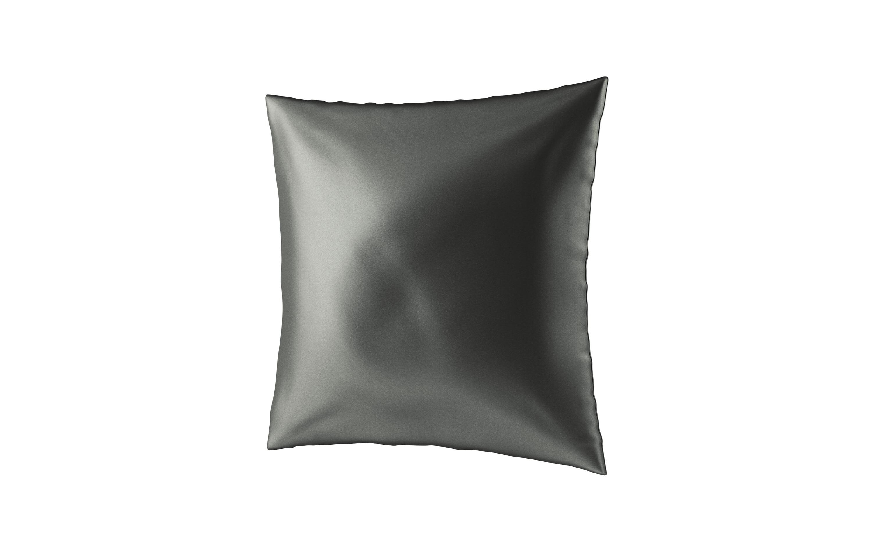Ailoria Beauty Sleep Kopfkissenbezug Seide 65 x 65 cm Anthrazit