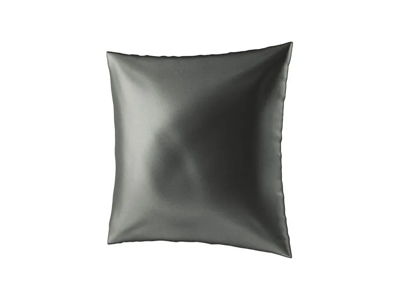 Ailoria Beauty Sleep Kopfkissenbezug Seide 65 x 65 cm Anthrazit