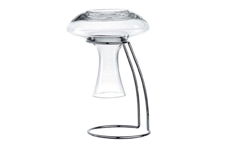 Leonardo Dekanter Ciao Halterung, Silber