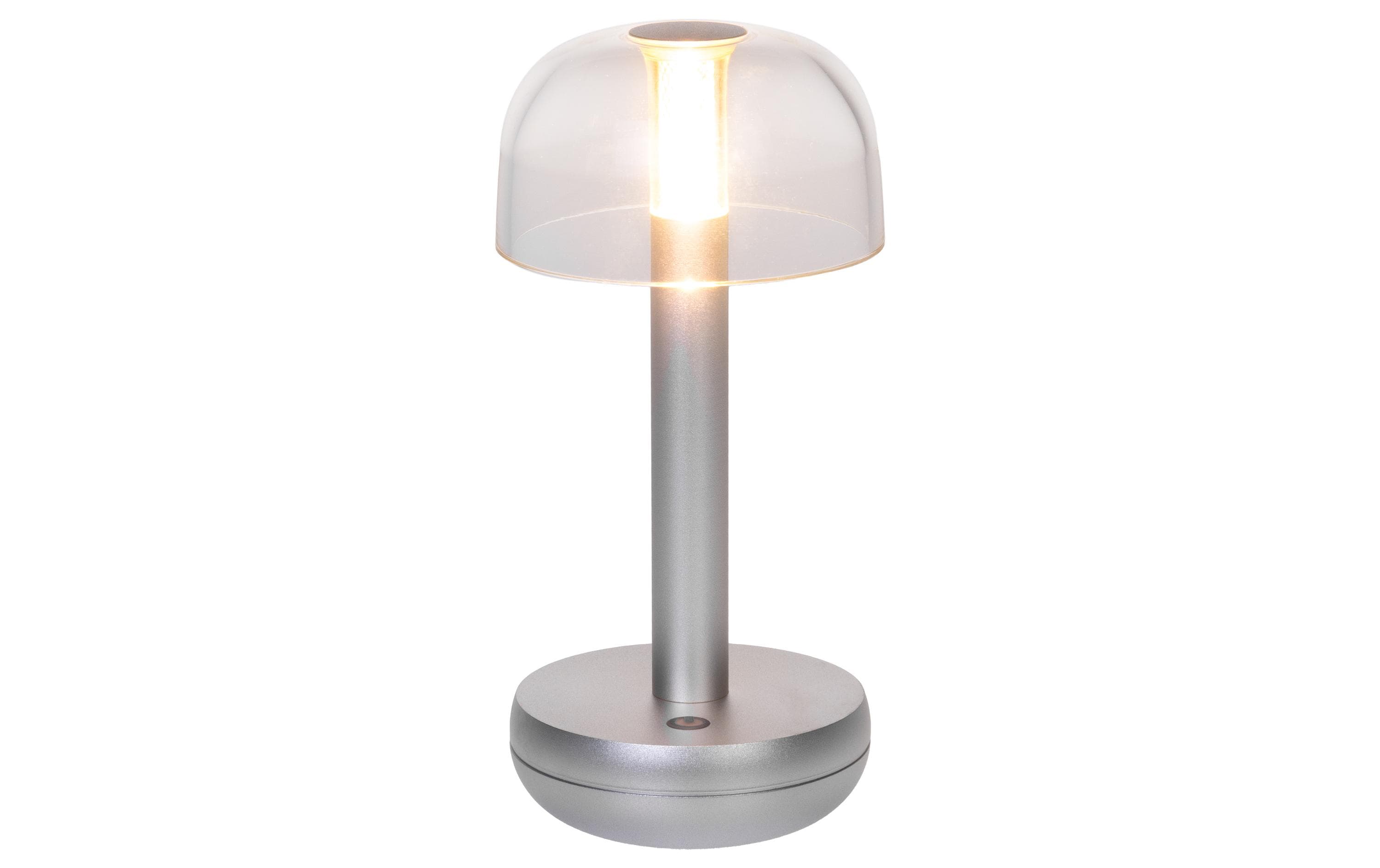 COCON USB-Tischleuchte Pilz, Silber