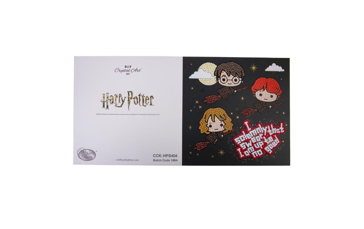 CRAFT Buddy Bastelset Crystal Art Card Flying High