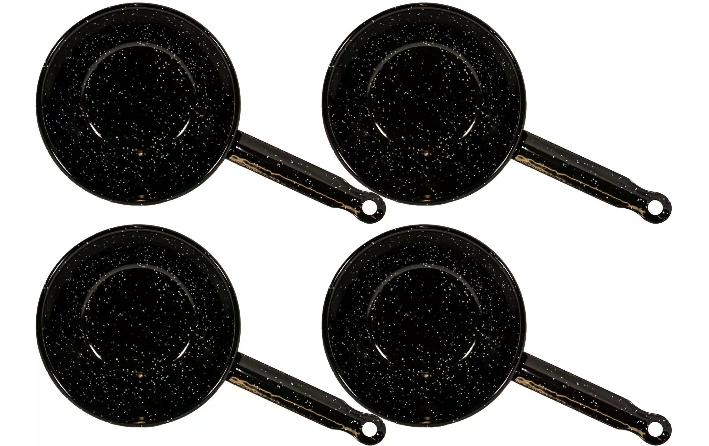 Garcima Grillpfanne mit Stiel, 4er-Set, Ø 14 cm Garcima Grillpfanne mit Stiel, 4er-Set, Ø 14 cm