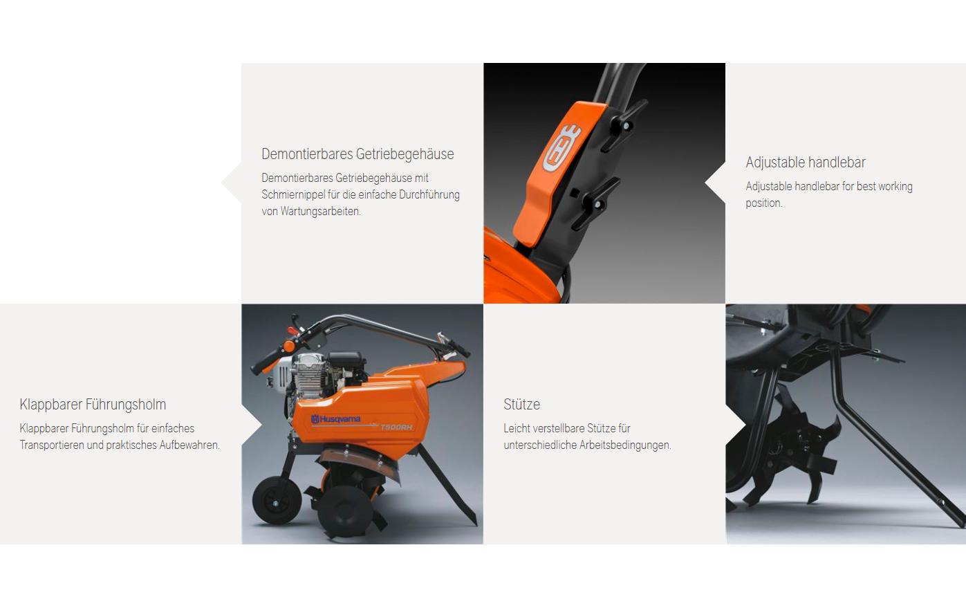 Husqvarna Benzin-Bodenhacke TF 120 Husqvarna Benzin-Bodenhacke TF 120