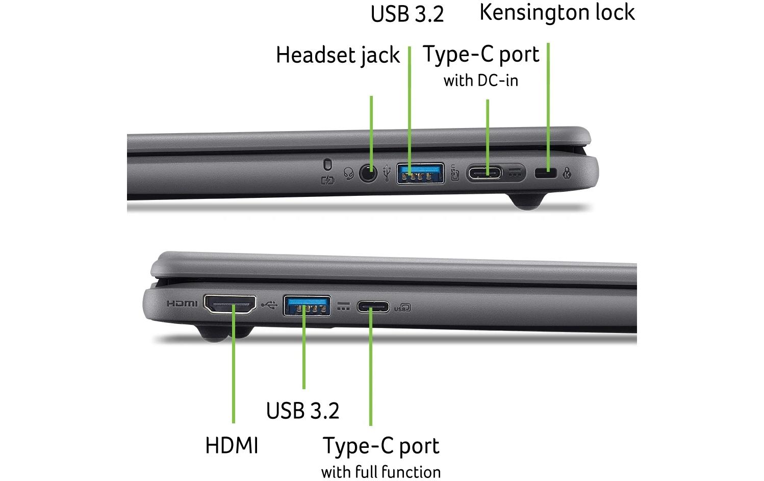 Acer Chromebook 514 (C937-TCO-C1KG) 8GB/128GB eMMC