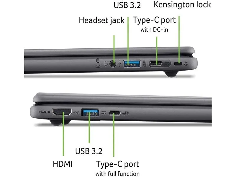 Acer Chromebook 514 (C937-TCO-C1KG) 8GB/128GB eMMC