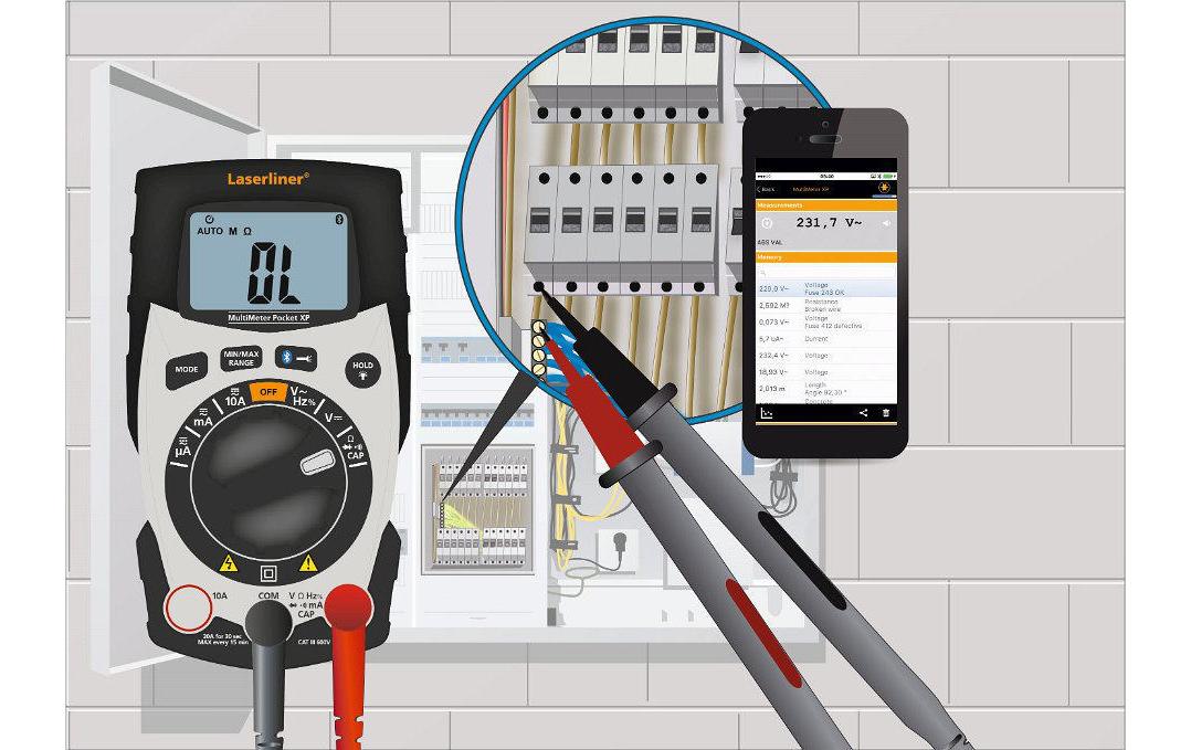 Laserliner Multimeter Pocket XP Laserliner Multimeter Pocket XP