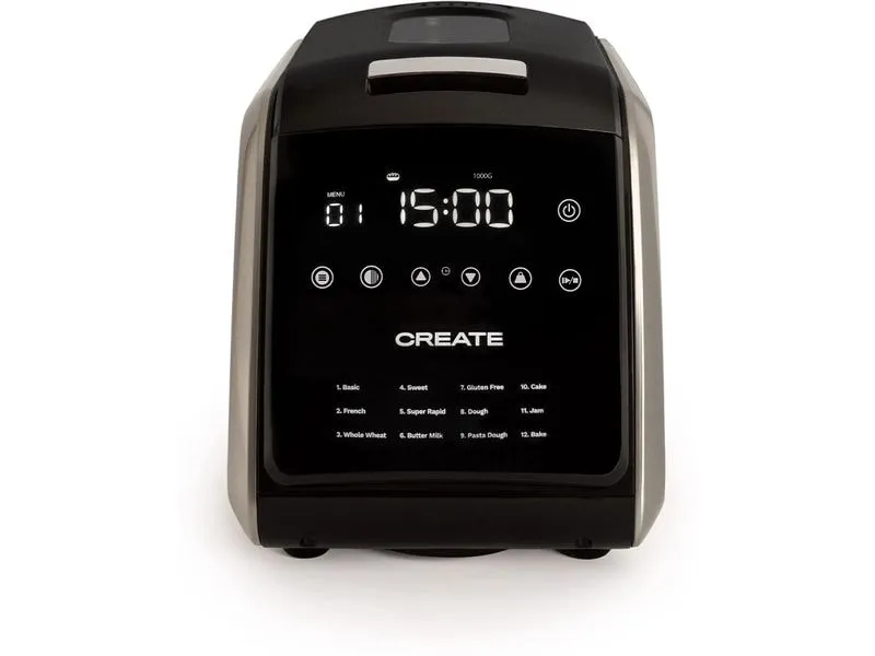 Create Brotbackmaschine Chef Bread Schwarz Create Brotbackmaschine Chef Bread Schwarz