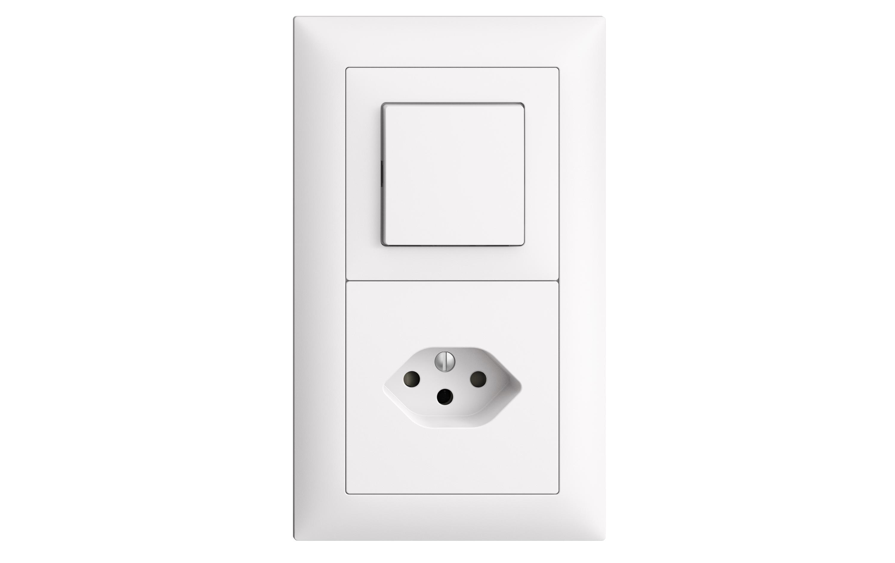 Feller EDIZIOdue Kombination UP mit Schalter und Steckdose T13 Feller EDIZIOdue Kombination UP mit Schalter und Steckdose T13