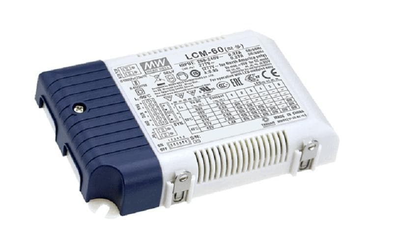 MeanWell LED Treiber LCM-60W, Dali, 500-1400mA, Single Color