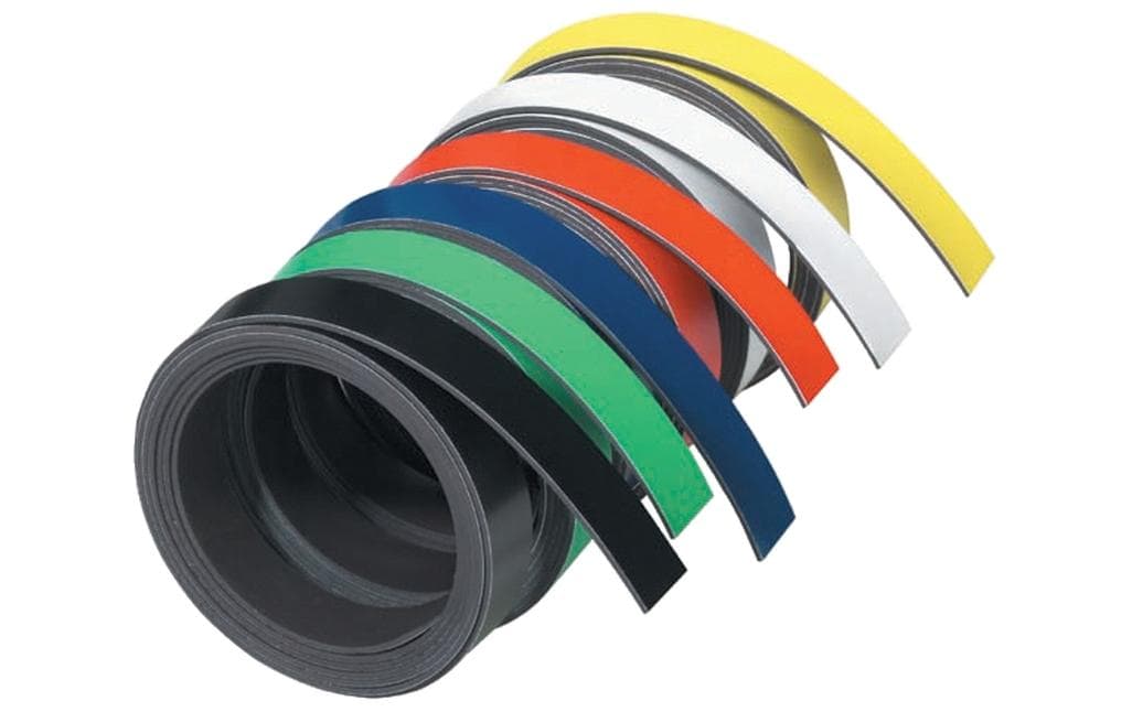 Franken Magnetband 10 mm x 1 m, Gelb