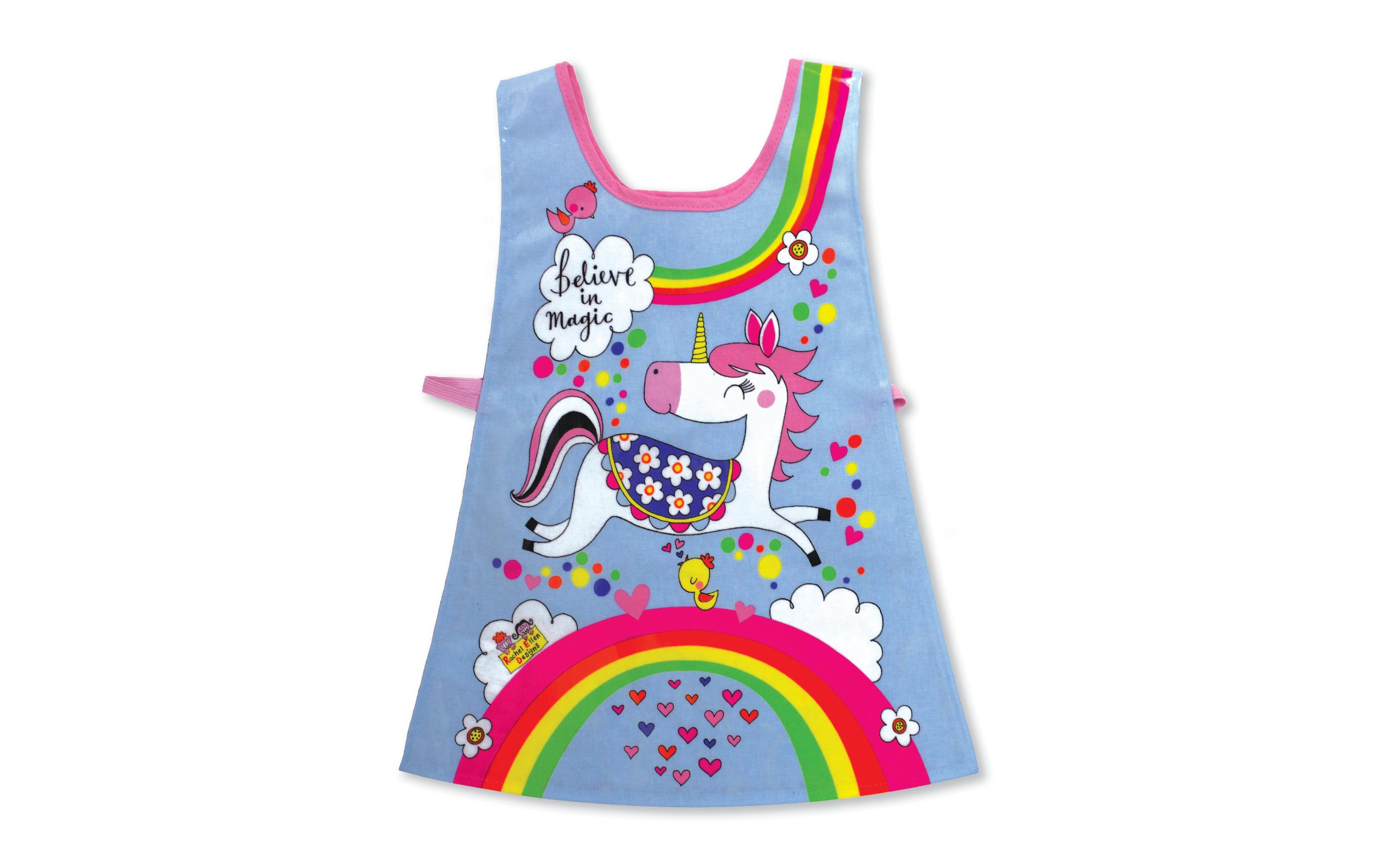 Rachel Ellen Malschürze für Kinder Einhorn