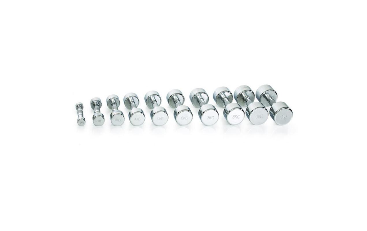 Gymstick Pro Chrome Dumbbell Single 8 kg