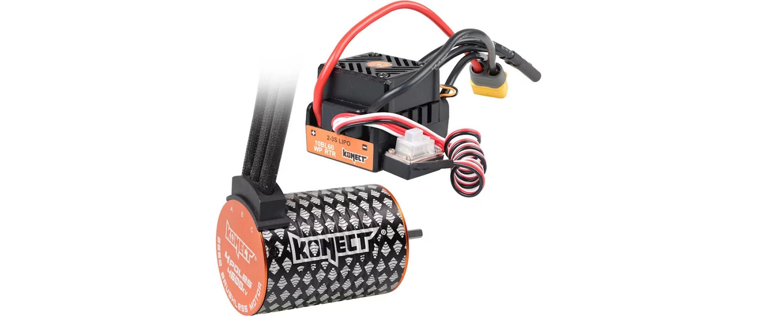 Konect Brushless-Antriebsset 4600Kv 60Amp WP Motor 4P 3650SL