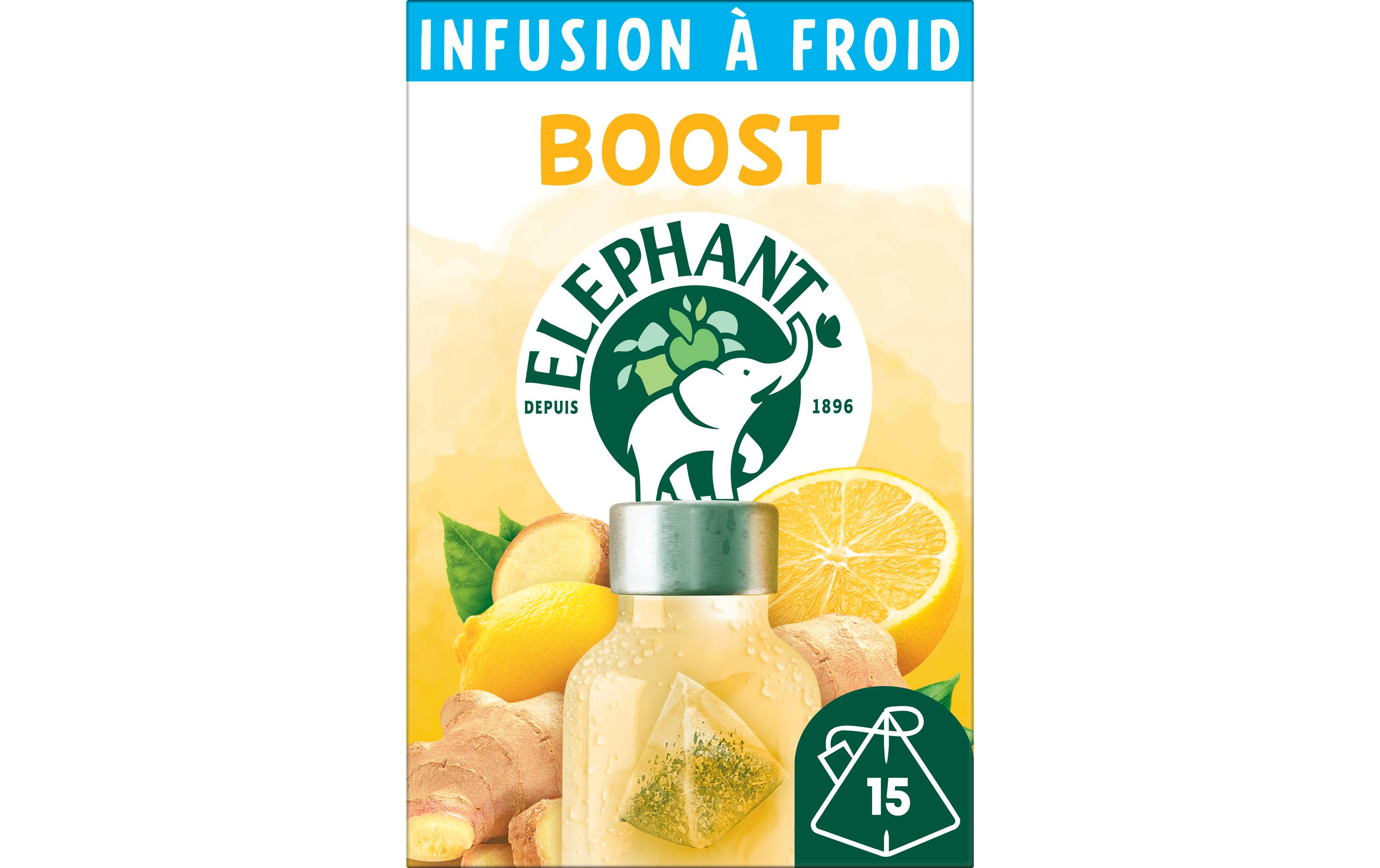 Eléphant Teebeutel Cold Infusion a Froid Boost 20 Stück