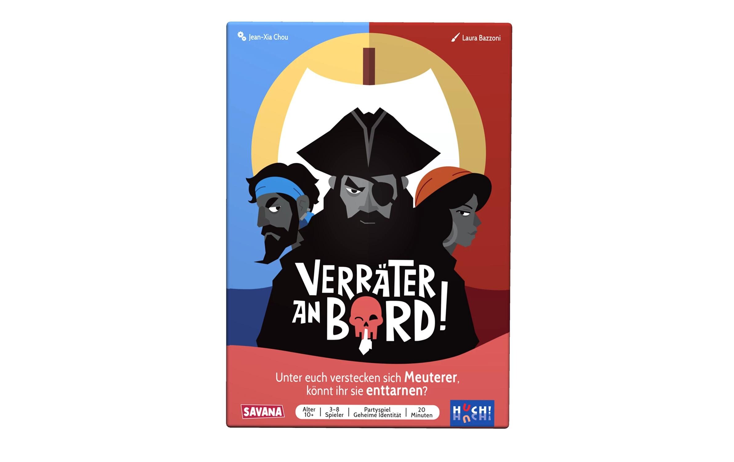 HUCH! Kartenspiel Verräter an Bord -DE-