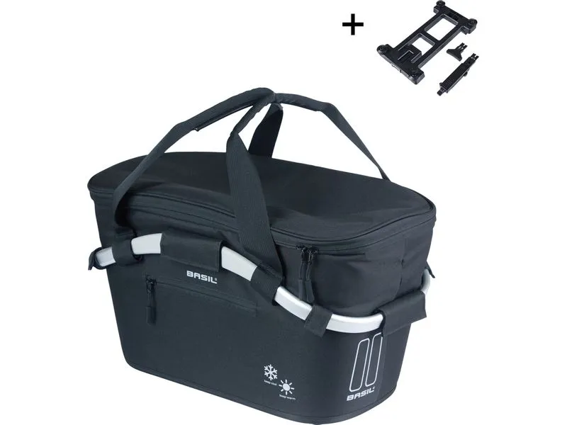 BASIL Velokorb Classic CA ISO MIK, 18 l, schwarz BASIL Velokorb Classic CA ISO MIK, 18 l, schwarz
