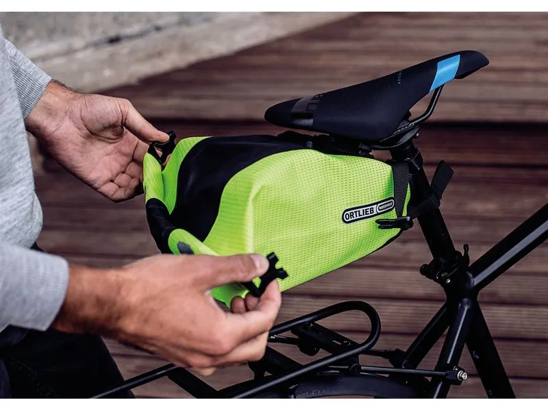 Ortlieb Satteltasche High-Vis, 4,1 l, neongelb – schwarz