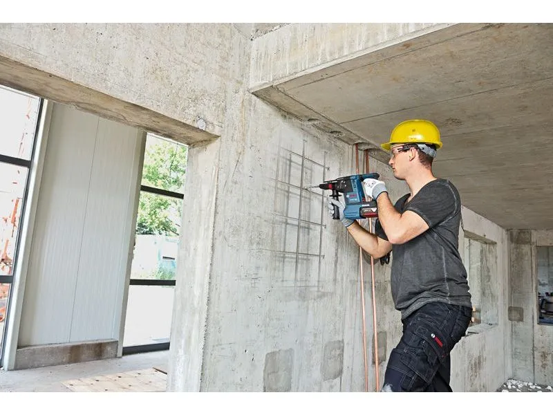 Bosch Professional Bohrhammer GBH 18 V-26F + GDE in L-BOXX