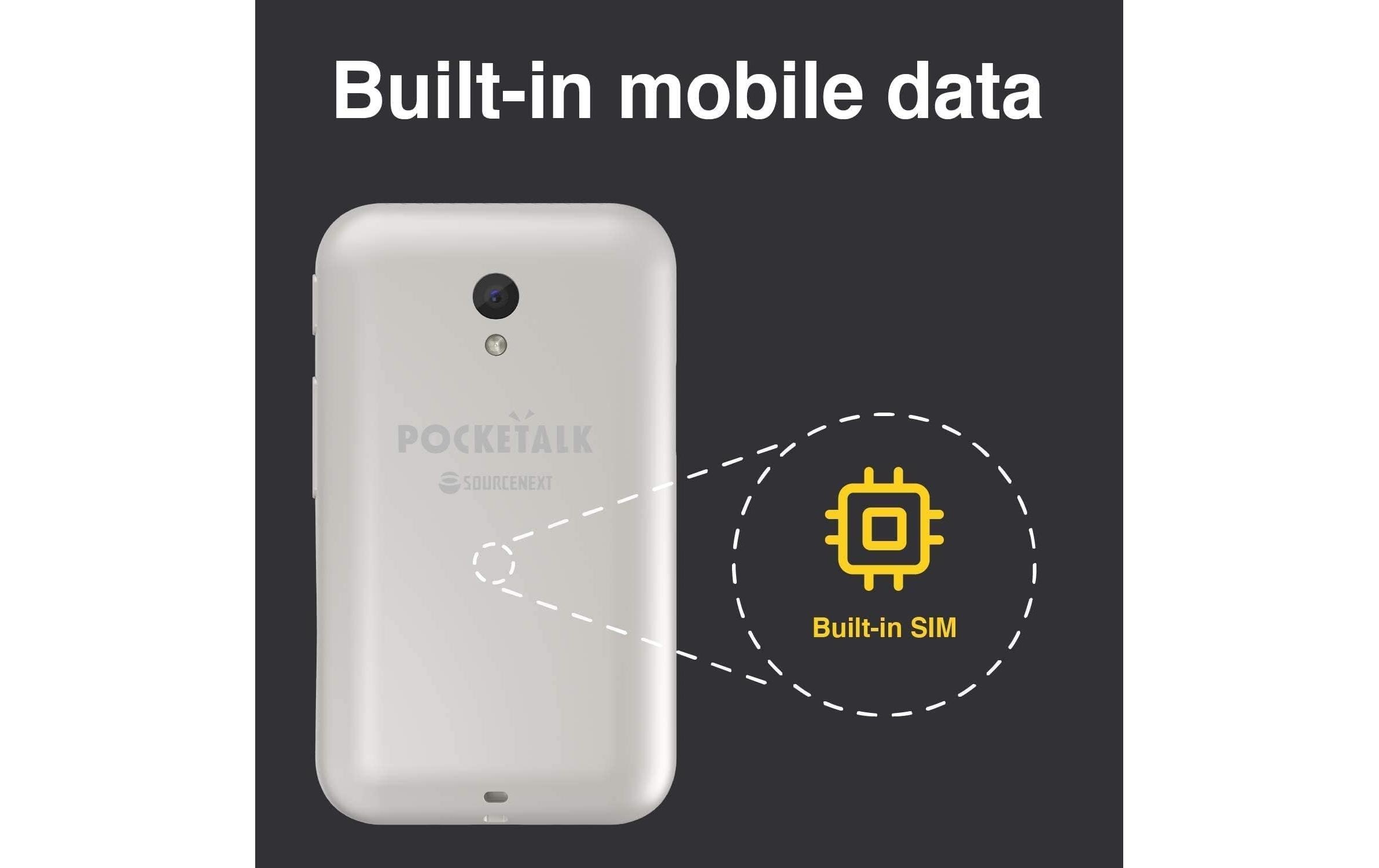 Pocketalk Übersetzer S2 Weiss
