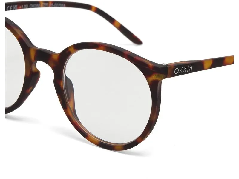 OKKIA Lesebrille Bologna Classic Havanna, 2,00